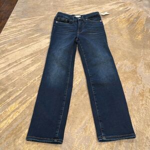 Good American Dark Blue Women Jeans inseam 26 Good Leg style